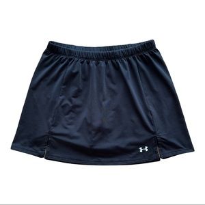 Under Armour Tennis Skirt Black 14” Sz S